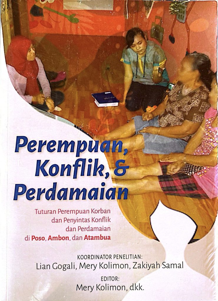 cover buku perempuan, konflik dan perdamaian